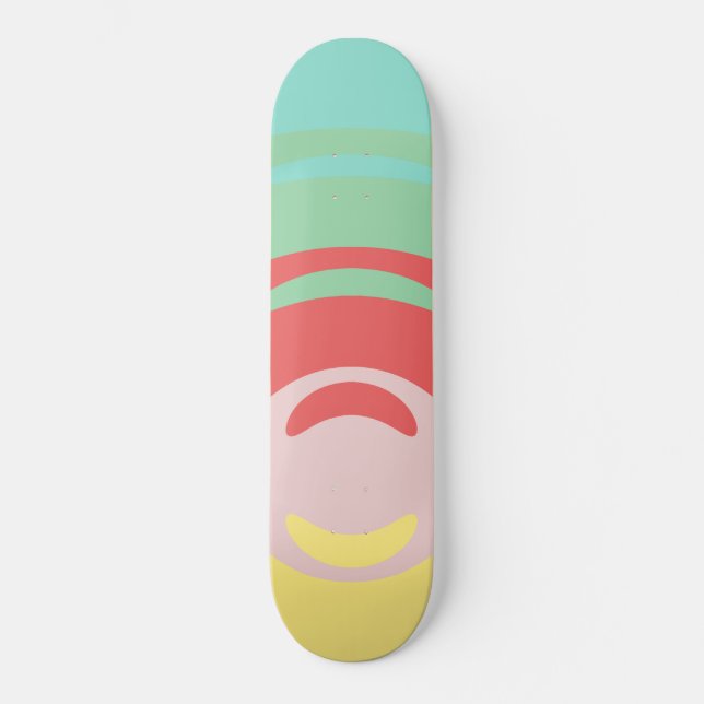 Spring color palette skateboard (Front)