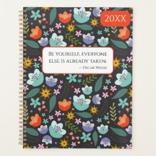 Spring Colorful Flowers 20XX Planner
