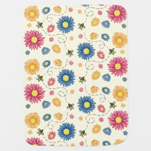 Spring Colors Baby Blanket
