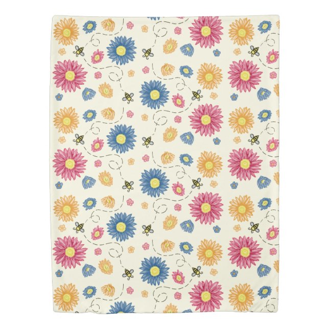 Spring Colors Duvet Cover (Front)