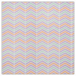 Spring Colors Faded Chevron Pattern Fabric