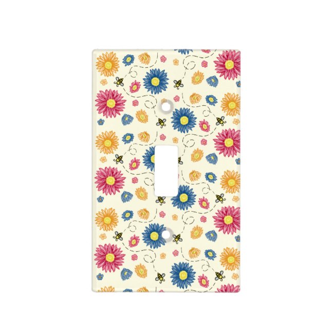 Spring Colors Light Switch Cover (Front)
