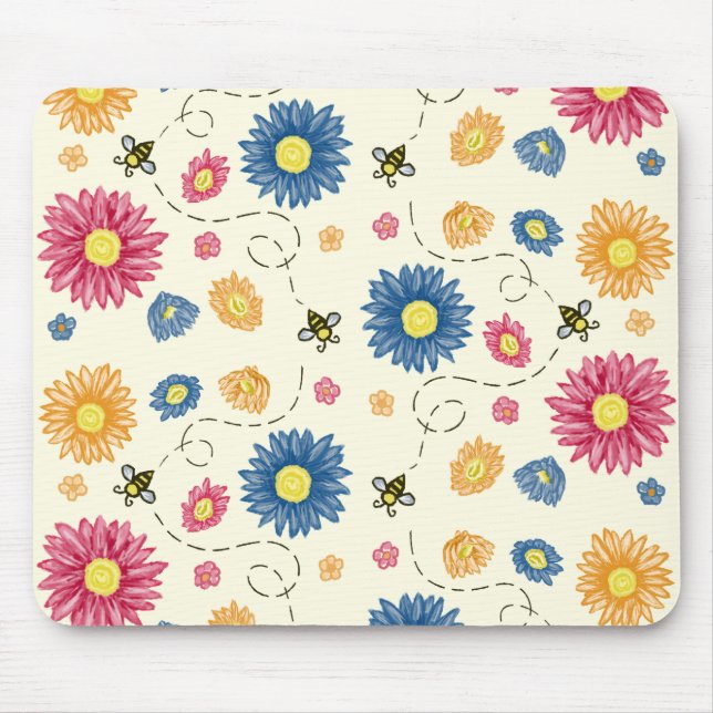 Spring Colors Mouse Pad (Front)