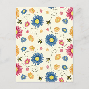 Spring Colors Postcard