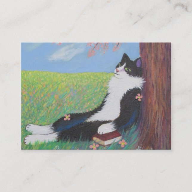 Spring Comes At Last business card (Front)