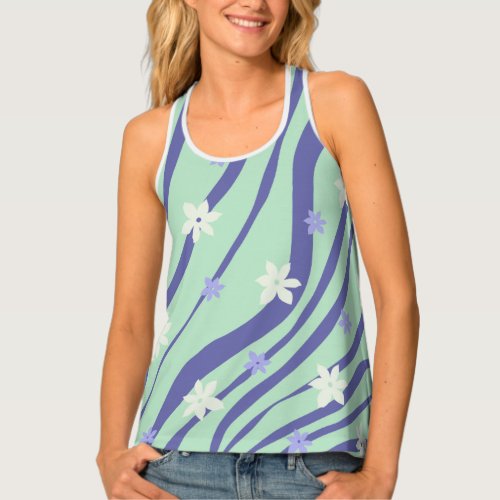 Spring Composition Tank Top
