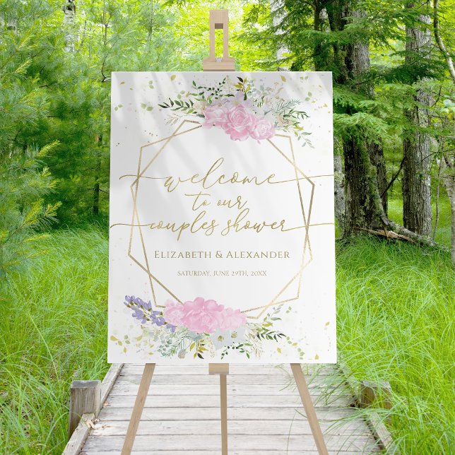 Spring Couples Shower Welcome Sign Wildflower (Creator Uploaded)