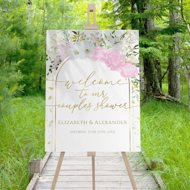 Spring Couples Shower Welcome Sign Wildflower (Creator Uploaded)
