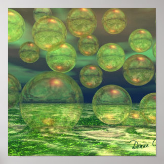 Spring Creation – Green & Gold Renewal Poster