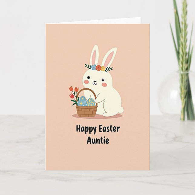 Spring Creature Festive Egg Card (Front)
