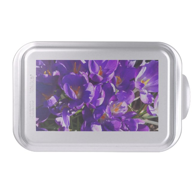 SPRING CROCUS CAKE PAN (Front)