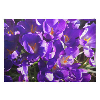 SPRING CROCUS CLOTH PLACEMAT