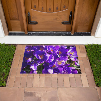 SPRING CROCUS DOORMAT