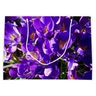 SPRING CROCUS LARGE GIFT BAG