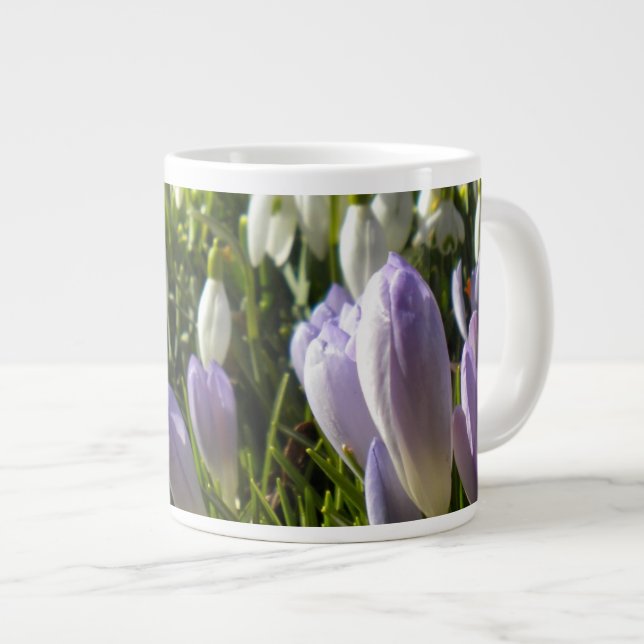 Spring Crocus Specialty Mug (Front Right)