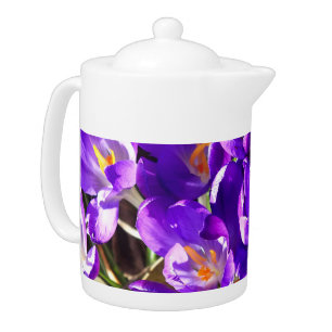 SPRING CROCUS TEAPOT