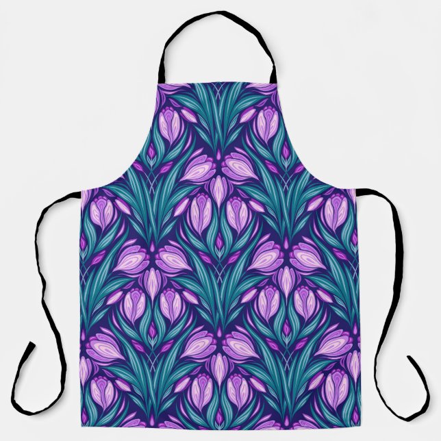 Spring crocuses apron (Front)