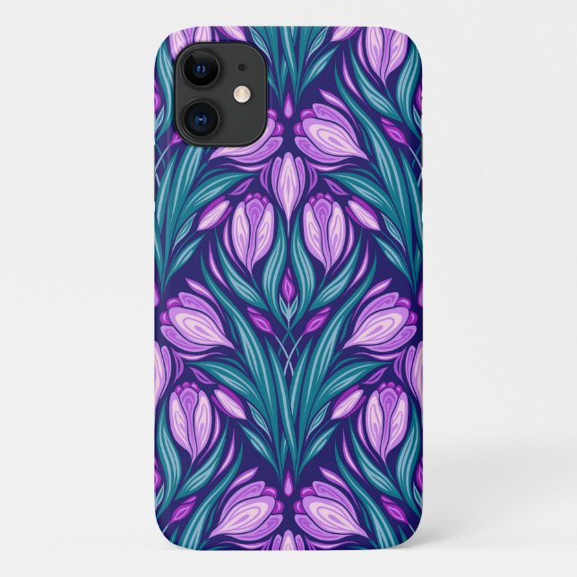 Spring crocuses Case-Mate iPhone case (Back)