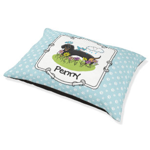 Spring Dachshund Dog Dachsie (black and tan) Cute Pet Bed