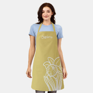 Spring Daffodil  Apron