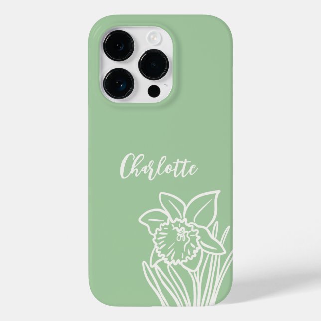 Spring Daffodil  Case-Mate iPhone Case (Back)