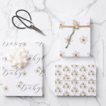 Spring Daffodil Flowers Baby Shower