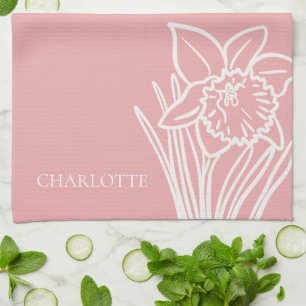 Spring Daffodil Kitchen Towel
