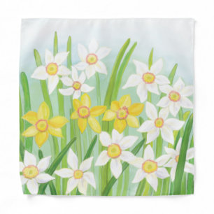 Spring Daffodils  Bandana