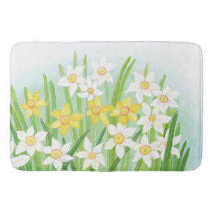 Spring Daffodils   Bath Mat