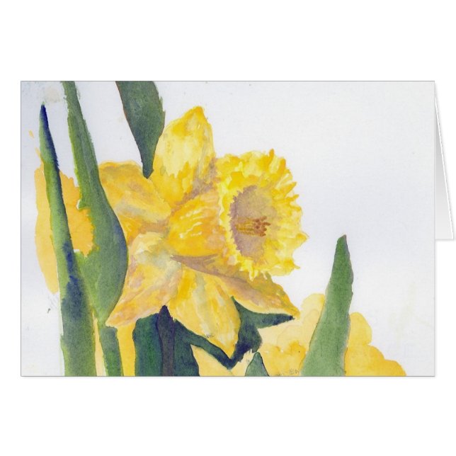 Spring Daffodils Cards (Front Horizontal)