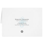 Spring Daffodils Cards (Back Horizontal)
