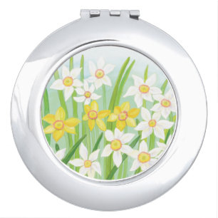 Spring Daffodils   Compact Mirror