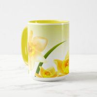Spring Daffodils. Easter Gift Mugs