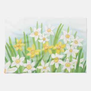 Spring Daffodils   Kitchen Towel