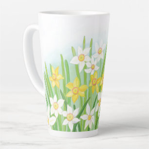 Spring Daffodils Latte Mug