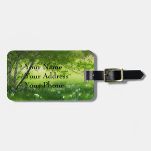 Spring Daffodils Luggage Tag