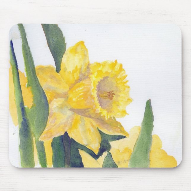 Spring Daffodils Mouse Pad (Front)