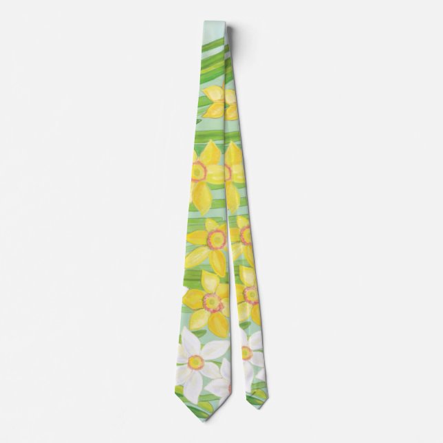Spring Daffodils   Neck Tie (Front)