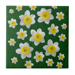 Spring Daffodils Tile