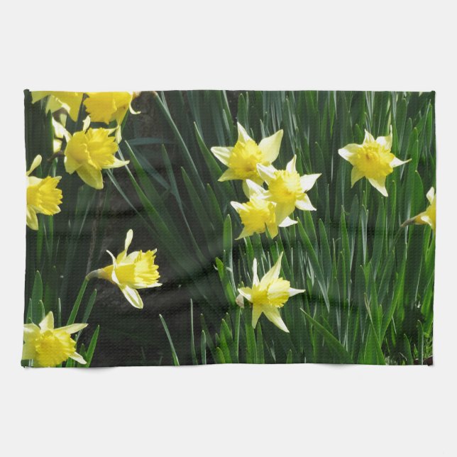 Spring Daffodils Towel (Horizontal)