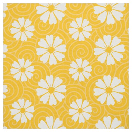 Spring Daisies Fabric