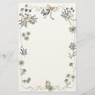 Spring Daisy Whimsy Stationery