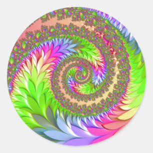 Spring Dancing Queen Classic Round Sticker