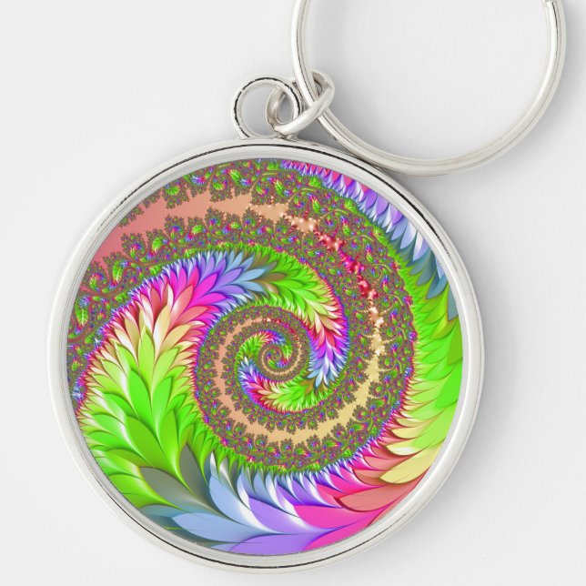 Spring Dancing Queen Keychain (Front)