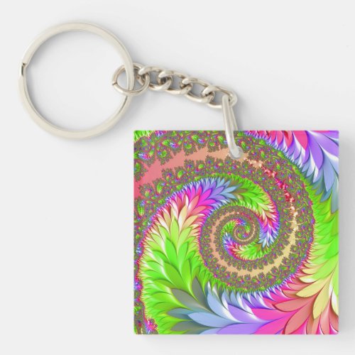 Spring Dancing Queen Keychain