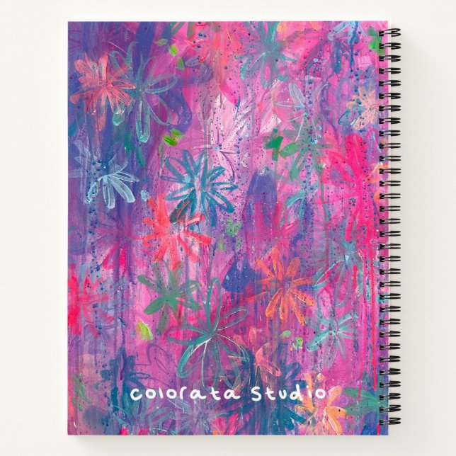 Spring Dawn Spiral Notebook (Back)