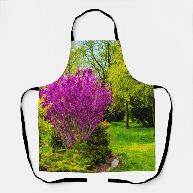 Spring Day Painterly Apron (Front)