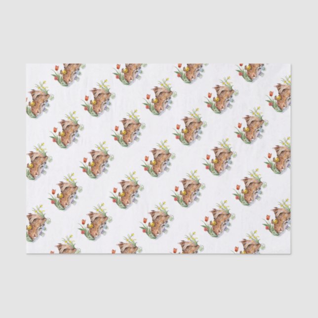 Spring Deer Tissue Paper (Front)