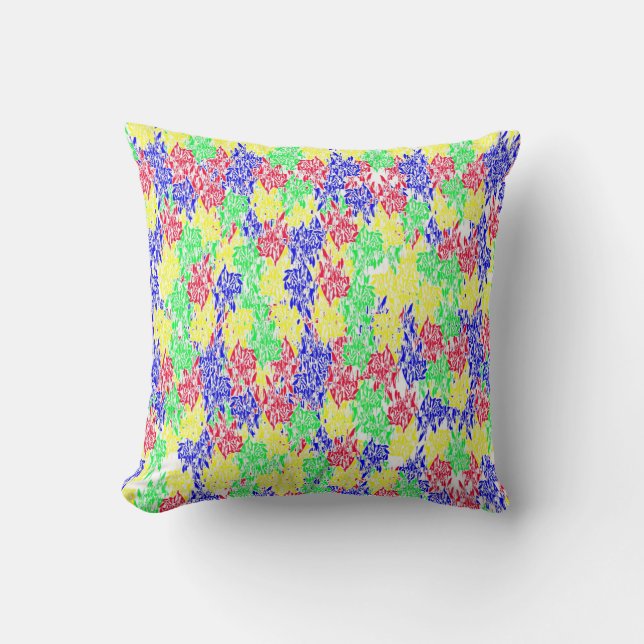 Spring Delights Throw Pillow (Front)