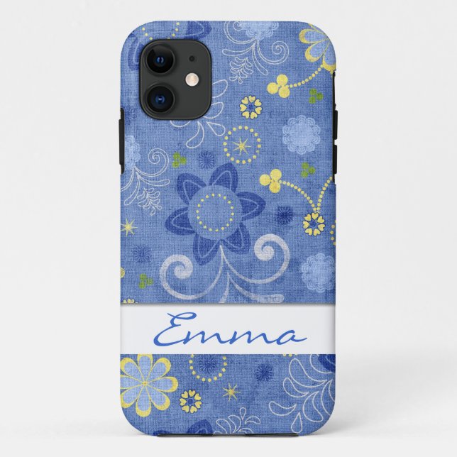 Spring Denim Case-Mate iPhone Case (Back)